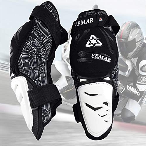 ACEACE Prueba de Fuego de la Motocicleta de la Rodillera de protección Rodilleras de protección MTB Gear Rodillera Moto Ayuda del Apoyo de Rodilla (Color : Yellow)