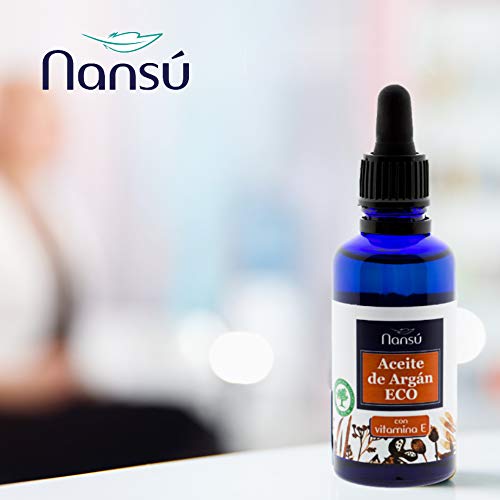 Aceite de Argan puro 100% natural de Marruecos Bio/Ecológico pelo, piel, cuerpo y uñas - prensado en antiencrespamiento frío hidratante - antiarrugas