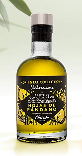 Aceite de oliva con hojas de pÃ¡ndano Valderrama