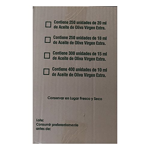 Aceite de oliva virgen extra - 570 monodosis de 10ml