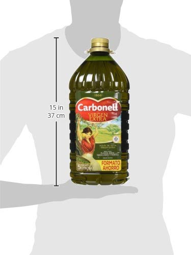 Aceite de oliva virgen extra carbonell 5l en pet verde