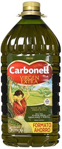 Aceite de oliva virgen extra carbonell 5l en pet verde