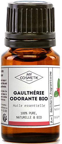 Aceite esencial de gaulteria olorosa orgánico - 10 ml MyCosmetik-