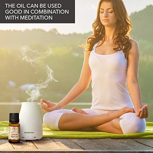 Aceite Esencial de Lavanda 10ml - Oleum Lavandulae - Bulgaria - 100% Puro y Natural - para Dormir Bien - Belleza - Bienestar - Aromaterapia - Relajación - Aroma de la Habitación - Lámpara de Aroma