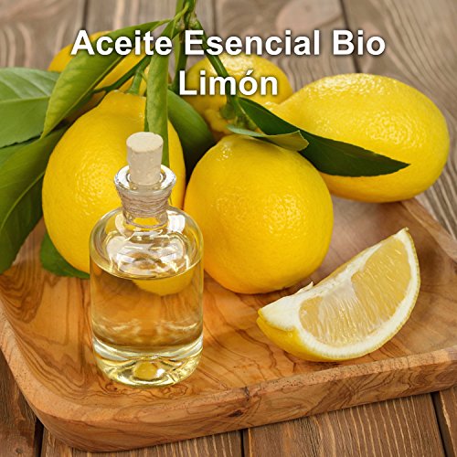 Aceite Esencial De Limón Puro 30 ml, 100% Natural y Bio | Para Cuidado del Cabello, Piel, Tonico Facial, Masajes, Aromaterapia, Combate Nauseas, Anticaspa | Ideal para Humidificador Ultrasónico
