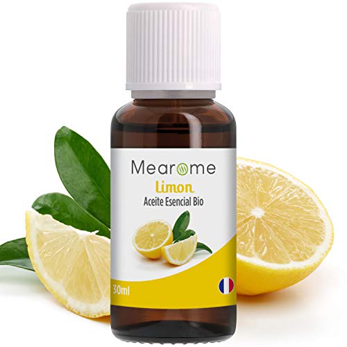 Aceite Esencial De Limón Puro 30 ml, 100% Natural y Bio | Para Cuidado del Cabello, Piel, Tonico Facial, Masajes, Aromaterapia, Combate Nauseas, Anticaspa | Ideal para Humidificador Ultrasónico