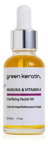 Aceite para manchas faciales Green Keratin con manuka y vitamina A