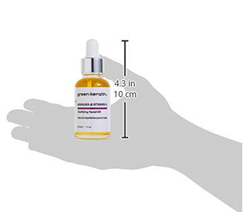 Aceite para manchas faciales Green Keratin con manuka y vitamina A