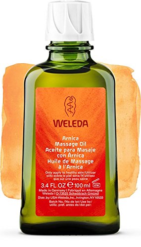 Aceite para Masaje con Árnica, Preparación y Recuperación Muscular - Weleda (100 ml) - Se envía con: muestra gratis y una tarjeta superbonita que puedes usar como marca-páginas!