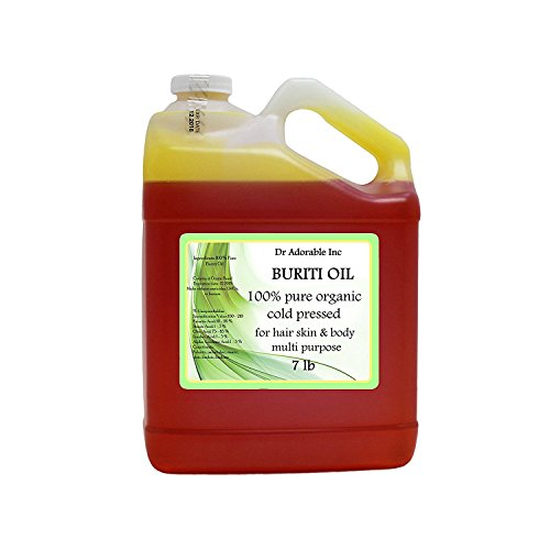 Aceite puro Buriti/fruta exótico prensado en frío Orgánico de la Pasión 128fl.oz/1 galón/3.2 kg