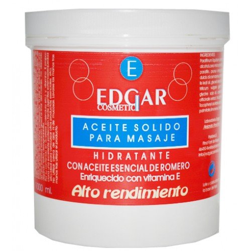 Aceite Solido Masaje Romero 1000ml Edgar