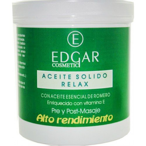 Aceite Solido Relax para masaje 1000ml Edgar