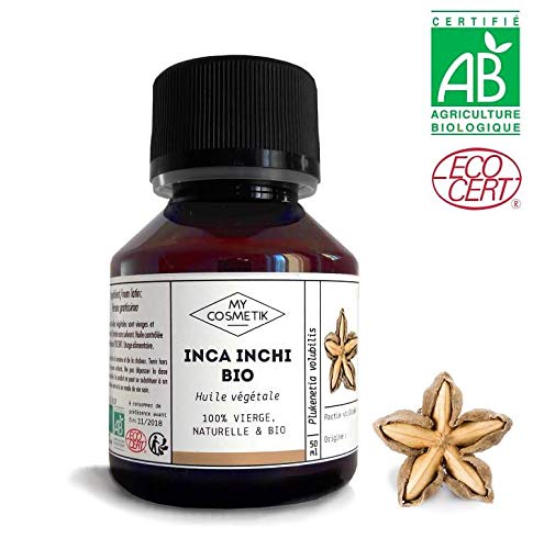 Aceite vegetal de inca inchi Orgánico - MyCosmetik - 50 ml