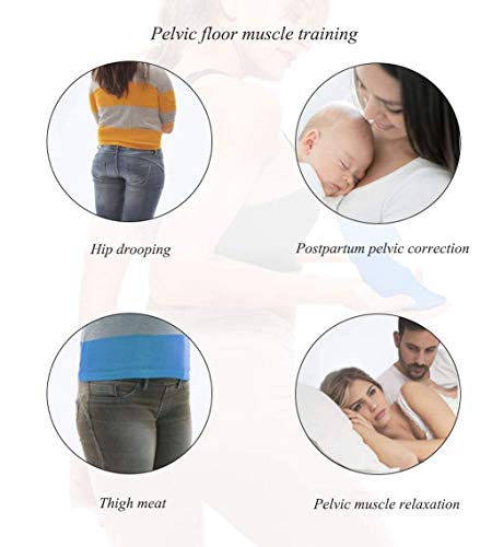 ACJIA HipCono Super Premium, Muslo Master Muscle Toner Hermoso Dispositivo De Control De Vejiga para Glúteos para Hombres Y Mujeres, Rosa.