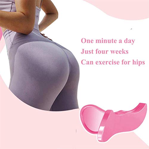 ACJIA HipDispositivo De Ejercicio De Kegel Entrenador De Belleza Ajustado Entrenamiento De Cadera Rehabilitación Después del Nacimiento De La Pelvis. Artefacto Privado De La Cadera para Mujer, Rosa