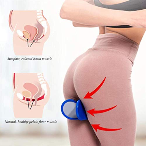 ACJIA HipMuslo Toner Muscle Master, Ejercitador Super Kegel Dispositivo De Control De La Vejiga para Ejercicios del Suelo Pélvico,Rosado