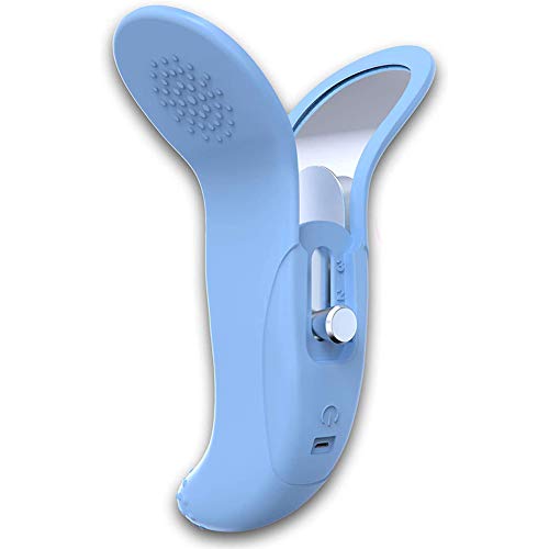 ACJIA Muscle Súper Kegel Masaje de la vibración del Suelo pélvico y Exerciser- Interno del Muslo ejercitador, la corrección de Las Nalgas de la vejiga después del Parto Rehabilitación,Azul