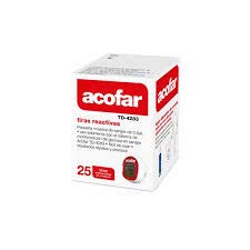 ACOFAR TIRAS REACTIVAS 25 UN Código: 182346