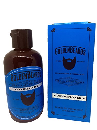 Acondicionador de barba Orgánico (100ml) – Golden beards- Hidrata tu barba y piel. Nuestros productos son 100% Veganos & Naturales y NO TESTEADOS con ANIMALES.