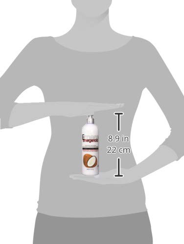 Acondicionador De Coco Emergencia 453ML – Acondicionador Para Aclarar Con Humedad Intensiva Para Puntas Abiertas - Infusión con aceite de coco para cabello más largo y saludable
