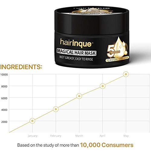 Acondicionador nutricional profesional para daños en seco 5 segundos Restaurar Cabello brillante suave Tratamiento mágico Reparaciones de mascarillas capilares Fortalecimiento suave Cabello brillante