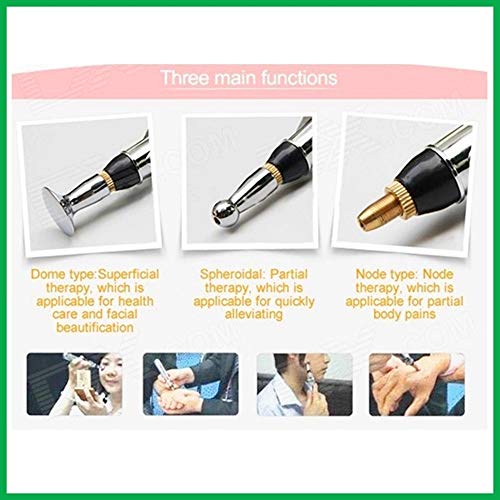 Acupuntura electrónica Pluma Meridianos Laser Acupuntura Máquina Imán Masajeador