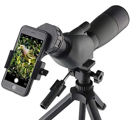 Adaptador de Móvil Pro para Prismáticos, Monoculares, Telescopios Terrestres, Telescopios Astronómicos, Microscopios. Compatibles con Cualquier Smartphone. Ideal para Capturar Tus Aventuras.