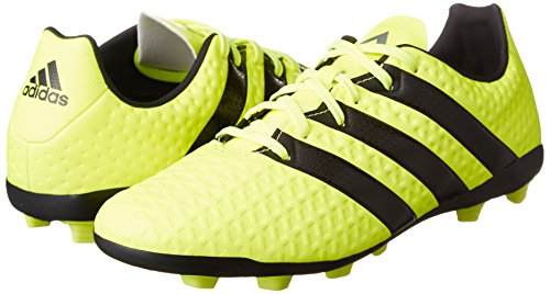 adidas Ace 16.4 FxG, Botas de fútbol para Niños, (Solar Yellow/Core Black/Silver Metallic), 37 1/3 EU