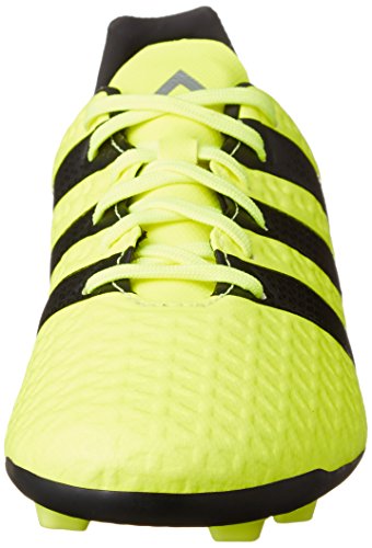 adidas Ace 16.4 FxG, Botas de fútbol para Niños, (Solar Yellow/Core Black/Silver Metallic), 37 1/3 EU