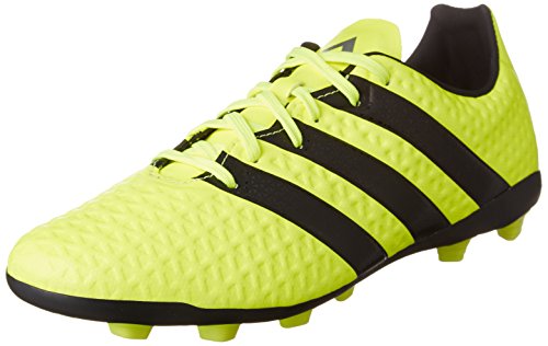 adidas Ace 16.4 FxG, Botas de fútbol para Niños, (Solar Yellow/Core Black/Silver Metallic), 37 1/3 EU
