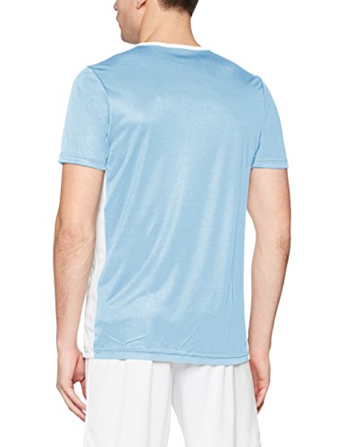 adidas Entrada 18 JSY T-Shirt, Hombre, Clear Blue/White, XL