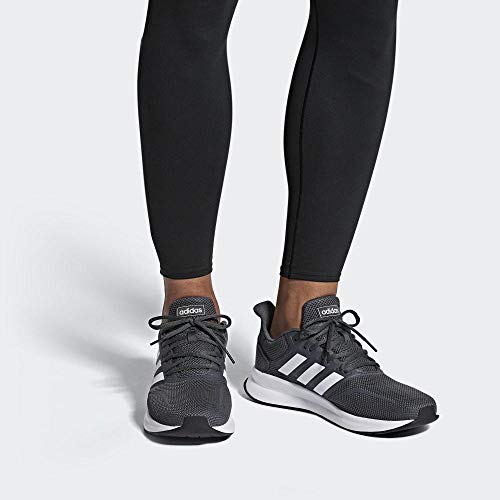 adidas Runfalcon, Zapatillas de Running para Hombre, Gris (Grey Six/ Footwear White/ Core Black), 41 1/3 EU