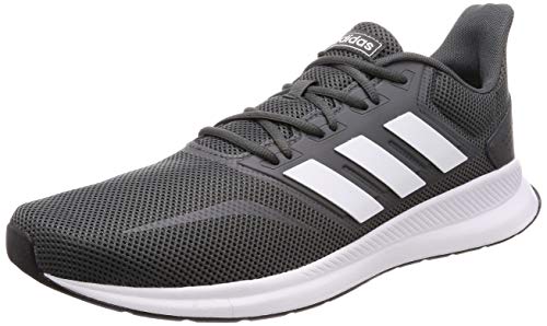 adidas Runfalcon, Zapatillas de Running para Hombre, Gris (Grey Six/ Footwear White/ Core Black), 41 1/3 EU