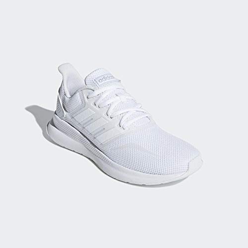 adidas RUNFALCON, Zapatillas de Trail Running para Mujer, Blanco (FTWR White/FTWR White/Core Black), 38 2/3 EU