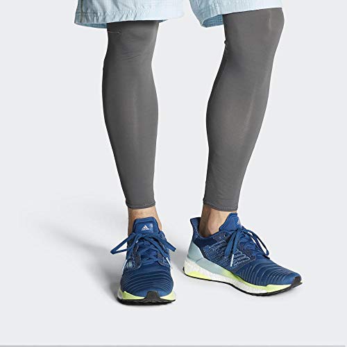 adidas Solar Boost M, Zapatillas de Running para Hombre, Azul (Legend Marine/Ash Grey/Hi-Res Yellow 0), 46 2/3 EU