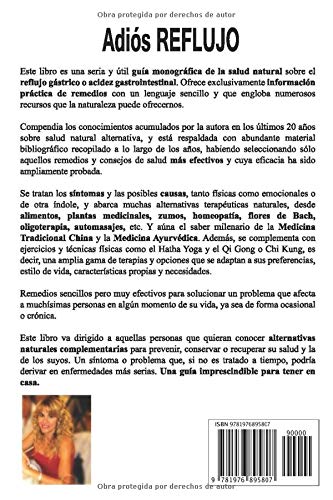 ADIÓS REFLUJO. Remedios Naturales y Terapias Alternativas.