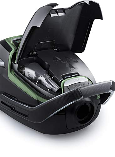 AEG VX9-2-ÖKO Aspirador con bolsa, gama ecológica, AAAA, 850W, 65dB, con cepillos extra,Ébano negro