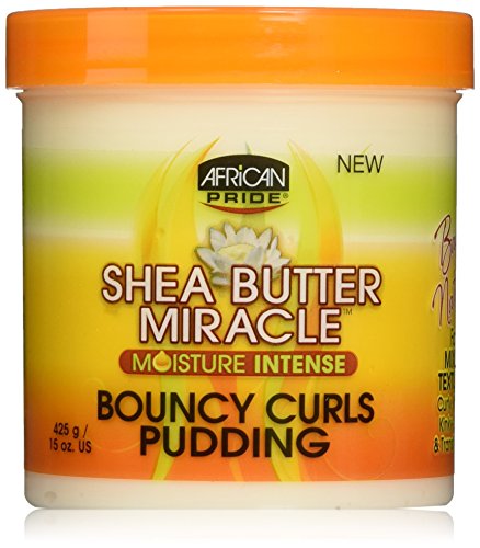 African Pride Shea Butter Miracle - cremas para el cabello (Unisex, Curly hair, Hidratante, Suavizar, Cazuela)