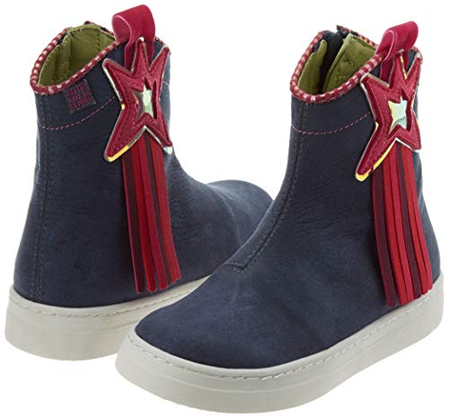 Agatha Ruiz de la Prada 201943, Bota a la Altura de la Pantorrilla para Niñas, Azul Marino (TECNOSUPER), 32 EU