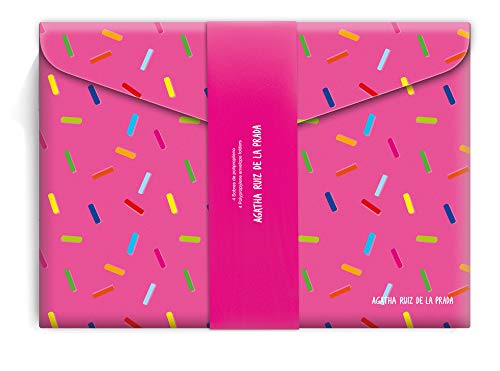 Agatha Ruiz de la Prada Pack 4 sobres A4 Polipropileno Caramelos & Luces