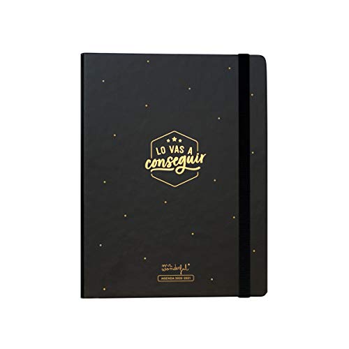 Agenda clásica grande 2020-2021 Semana vista - wiro oculto - Lo vas a conseguir