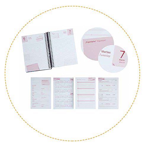 Agenda Escolar 2018-2019 Gorjuss - Friends Walk Together, rosa