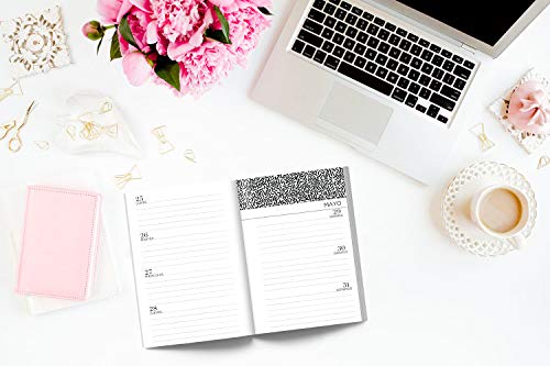 Agenda semana vista 2020: Del 1 de enero de 2020 al 31 de diciembre de 2020: Diario, organizador y planificador con vista semanal y mensual español: Aguacates en rosa 915-7