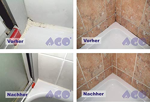 AGO de Moho (4 Piezas). Premium Concentrado para Eliminar Moho en casa y Hogar.