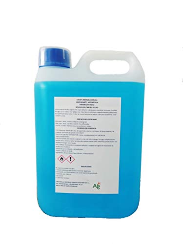 AGROBULL | LOCION HIDROALCOHOLICA 5 LITROS 70% ALCOHOL | CALIDAD GARANTIZADA | INCLUYE DISPENSADOR 500 ml | FABRICANTES |