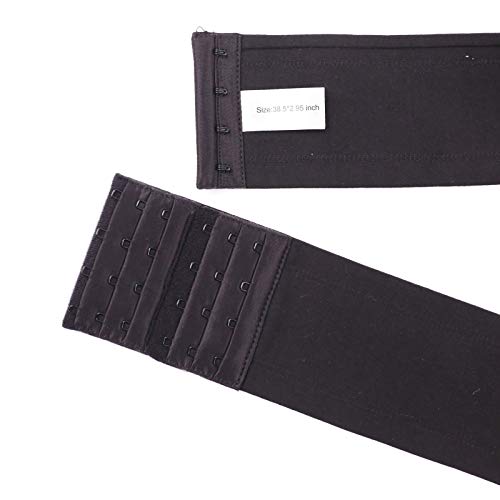 AHAQ Cinturón Deportivo de Soporte de Pecho Femenino, sustituto de Sujetador Deportivo, Top Ajustable y cómodo, Adecuado para Correr/Hacer Ejercicio/Yoga,Negro,M