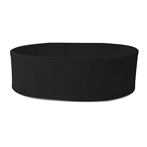 AHAQ Cinturón Deportivo de Soporte de Pecho Femenino, sustituto de Sujetador Deportivo, Top Ajustable y cómodo, Adecuado para Correr/Hacer Ejercicio/Yoga,Negro,M