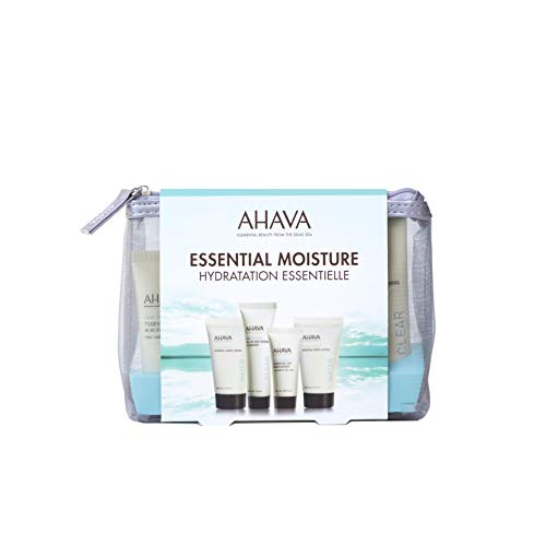 AHAVA Essential Moisture - Kit de productos para el cuidado de la piel, 125 ml