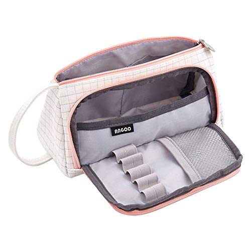AidShunn Multifuncional Estuche de lápices de Gran Capacidad Bolsa de Lona Premium Bolsa de lápiz Organizador de papelería para niña