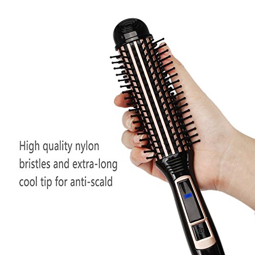 Aigostar Lany 32HGS - Cepillo moldeador rizador eléctrico. 24 watios. Diseño exclusivo.